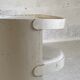 White thick lasked cardboard shelf, Jean-Louis AVRIL - 1960