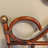 Rattan headboard