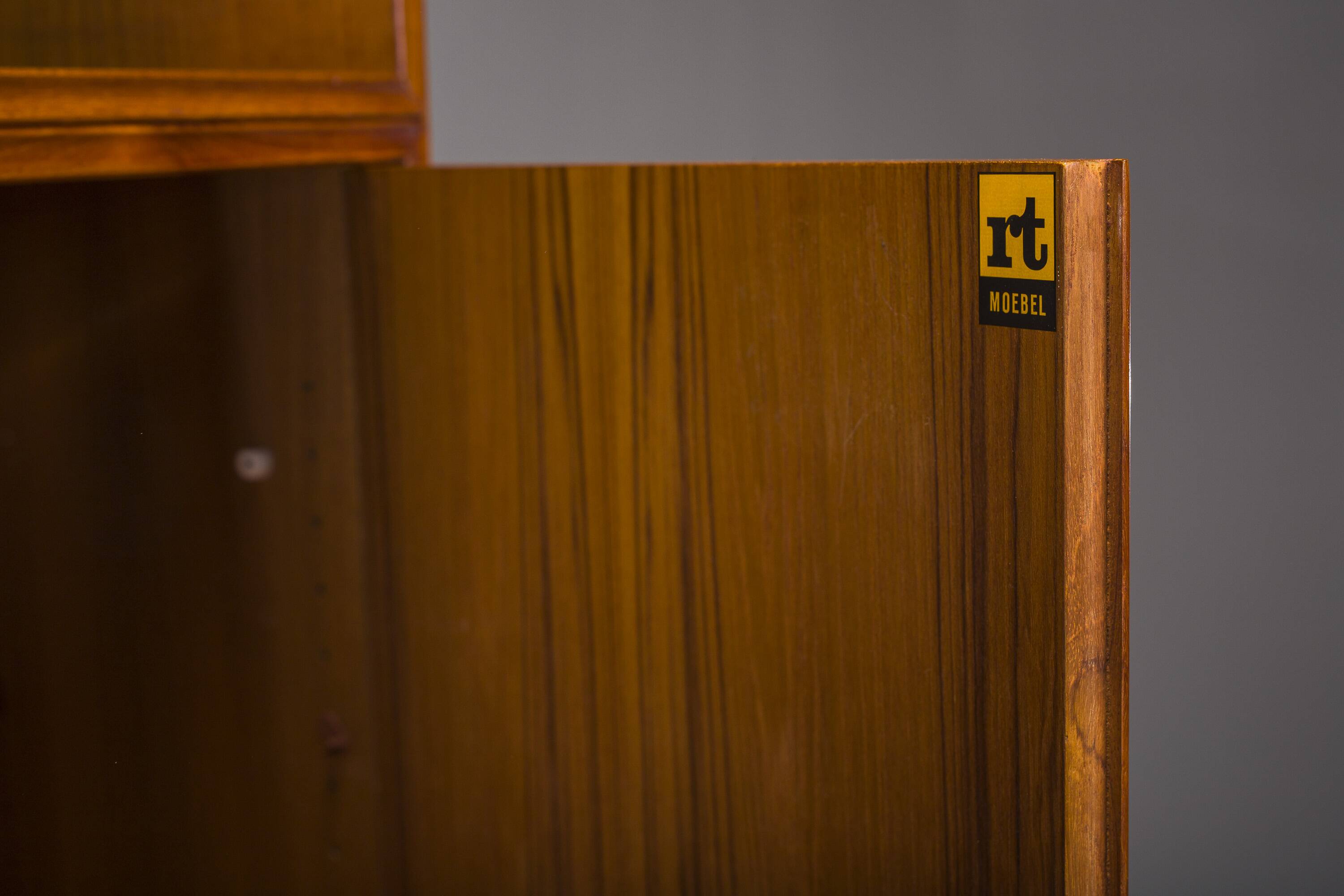 Large Vintage Cabinet in Teak by Heinrich Riestenpatt, 1960