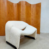 Vintage lounge armchair 'groovy' M-chair Artifort by Pierre Paulin F598