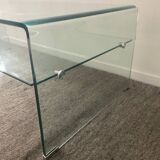 80s Glass Coffee Table