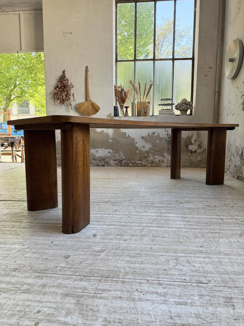 1950s oak reconstruction table