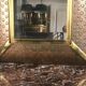 Mirror in metal and copper, dated around 1970 - 52 cm x 33 cm