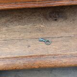 Solid oak desk with drawers