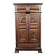 Breton cabinet nineteenth century oak around 1850 1880