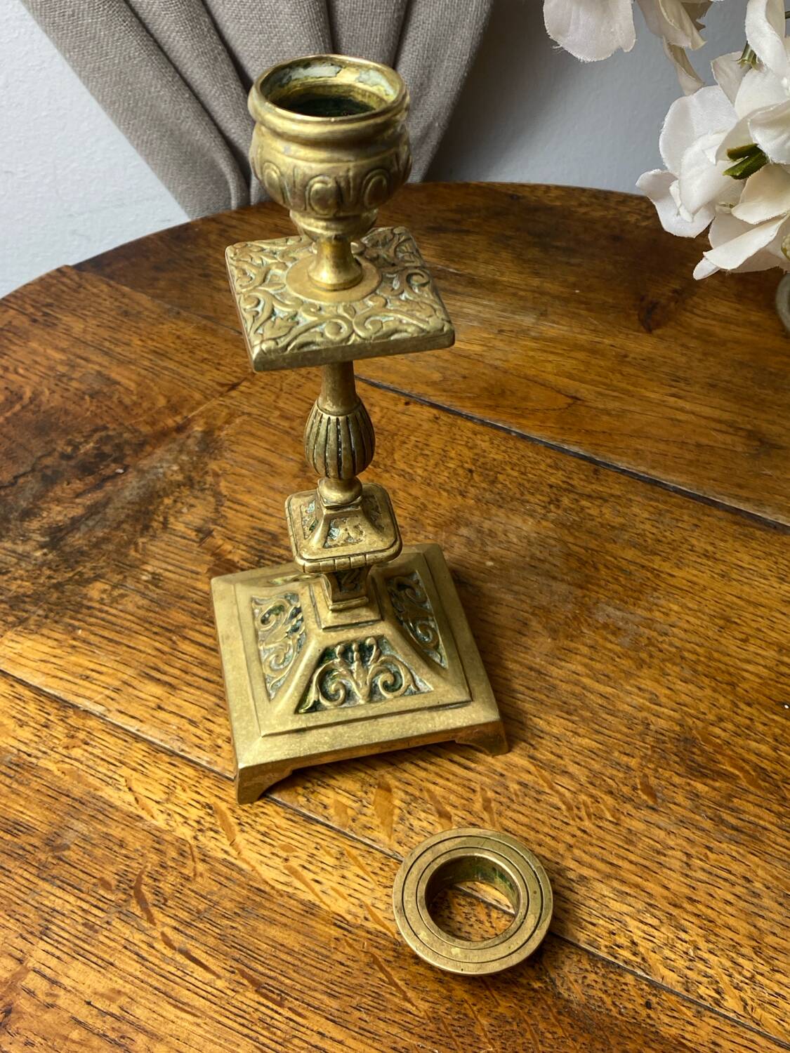 Bronze candlestick