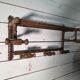 Napoleon III style bamboo wood coat rack