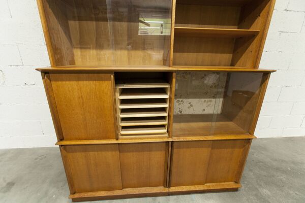 Bibliothèque vitrine Oscar par Didier Rozaffy , 1952