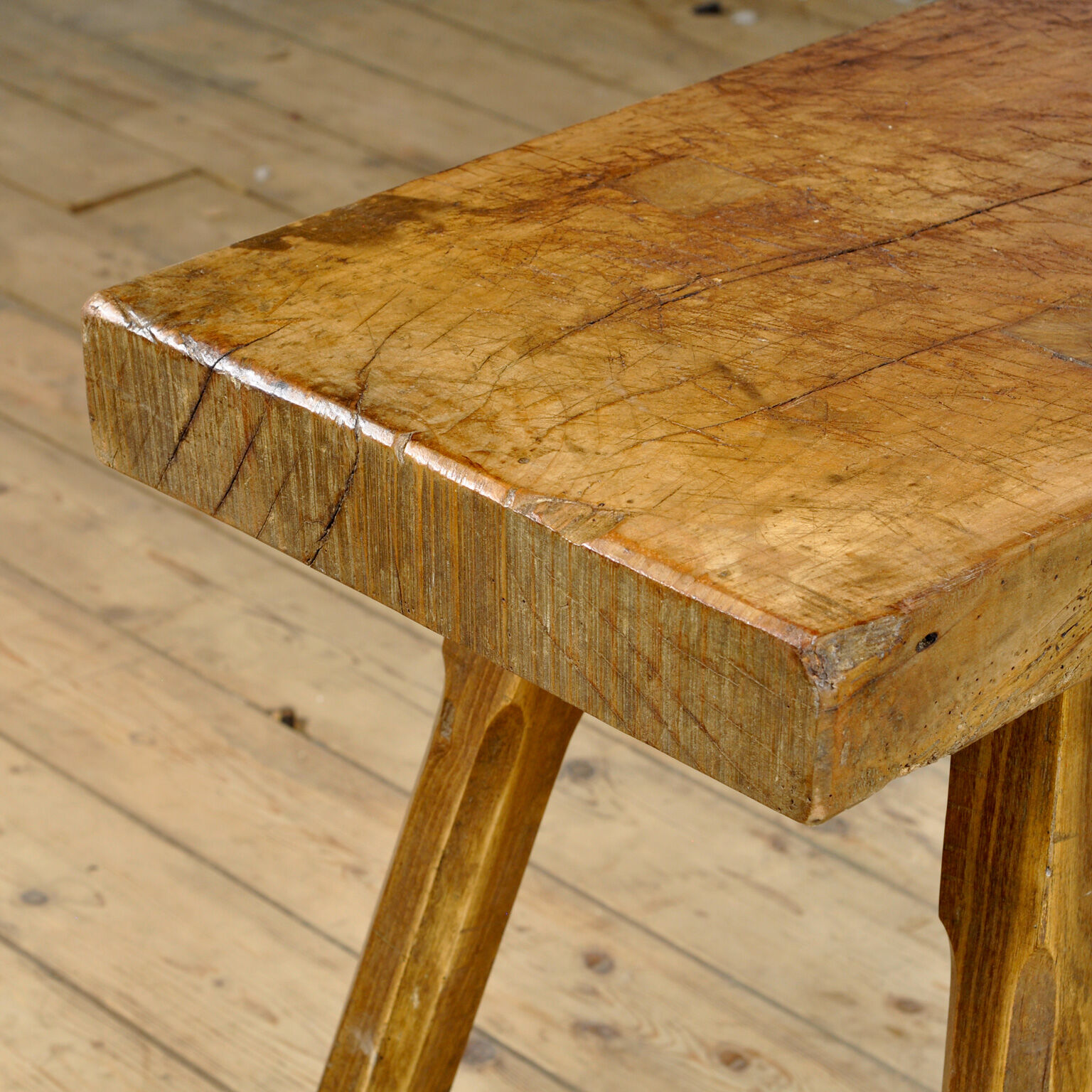 Vintage Oak Butcher's Table/Farmtable, 1930s