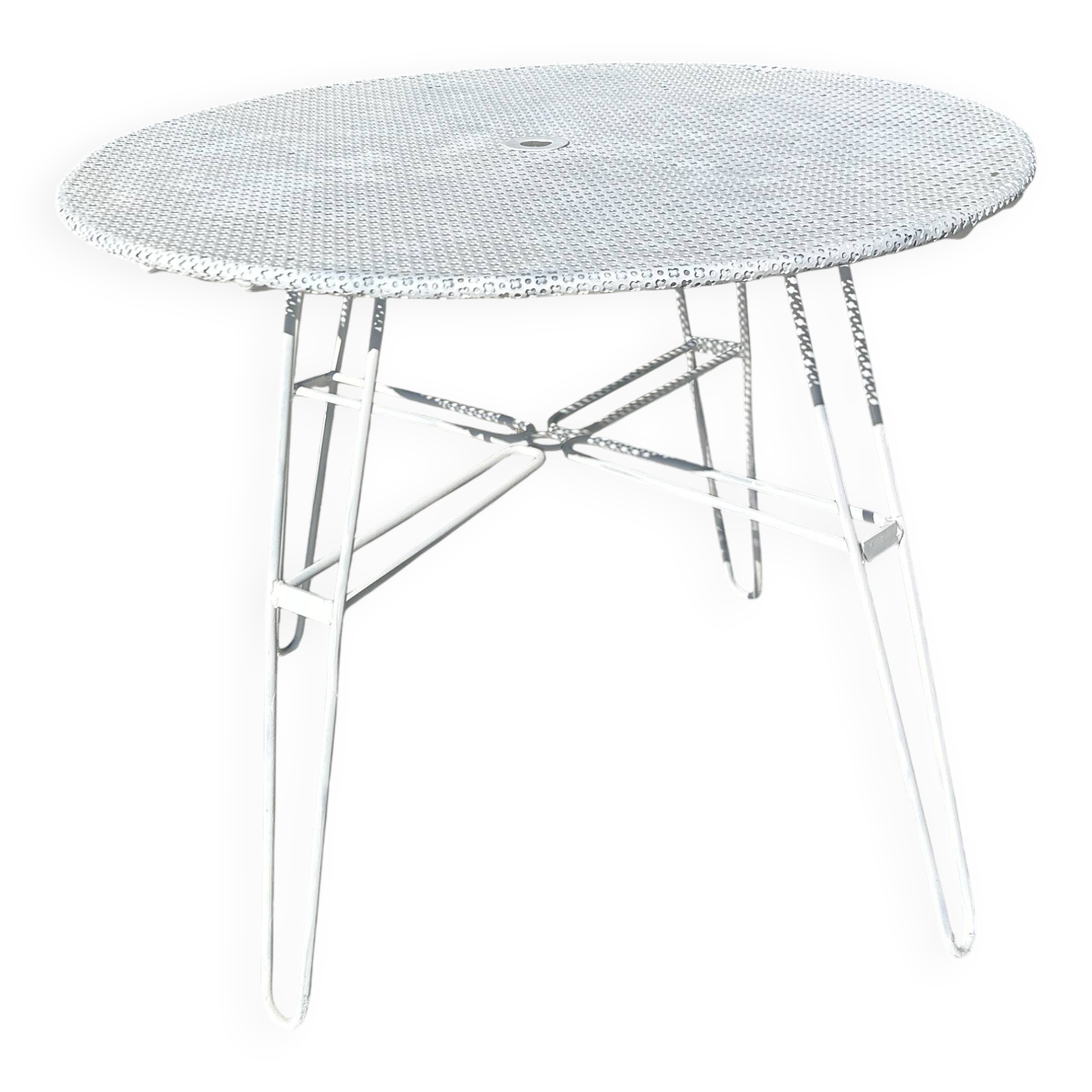 Table de jardin  attribuée à Mathieu Mategot des années 1950