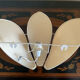 Applique métal lotus vintage