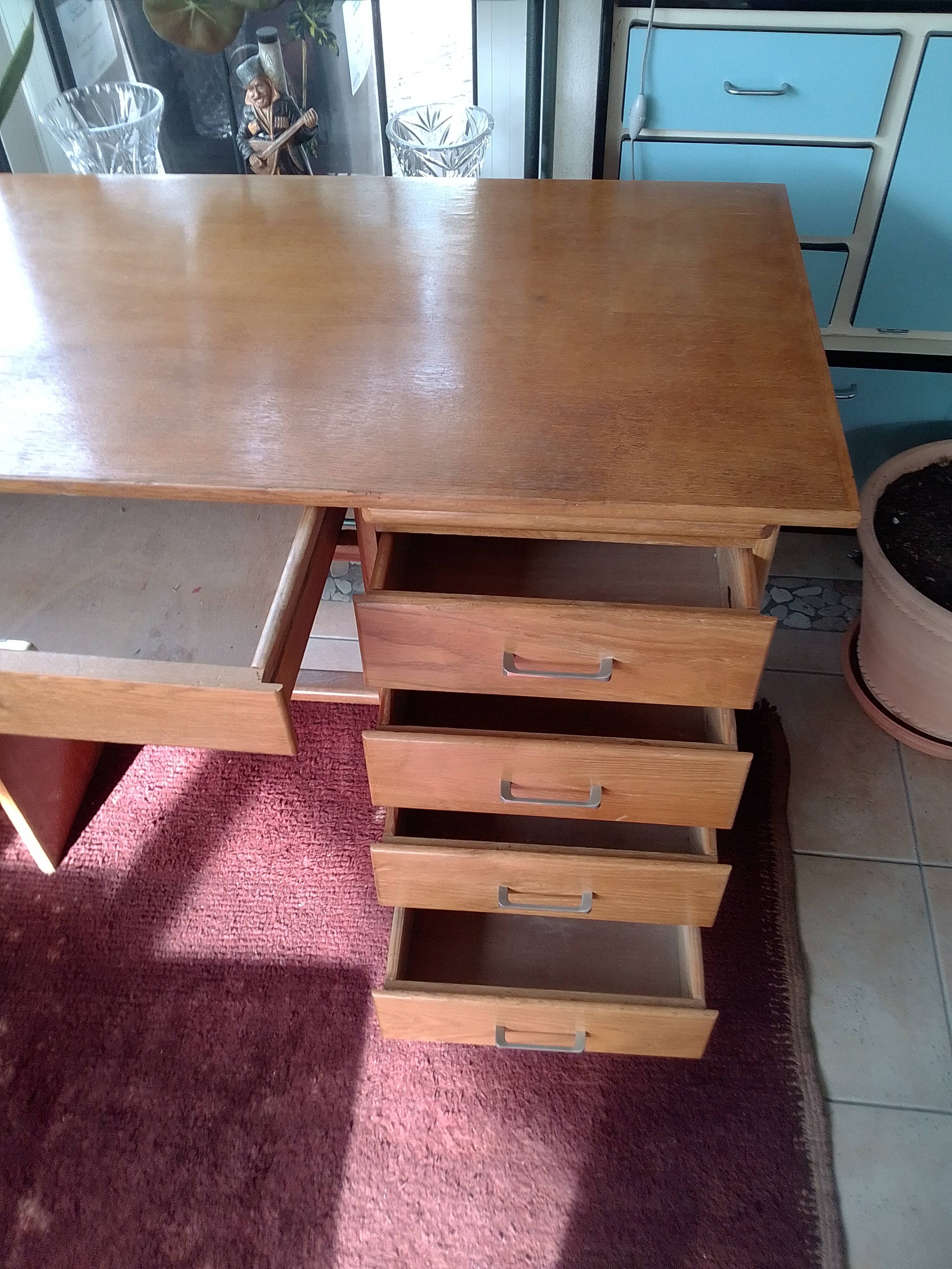 1960s wooden desk