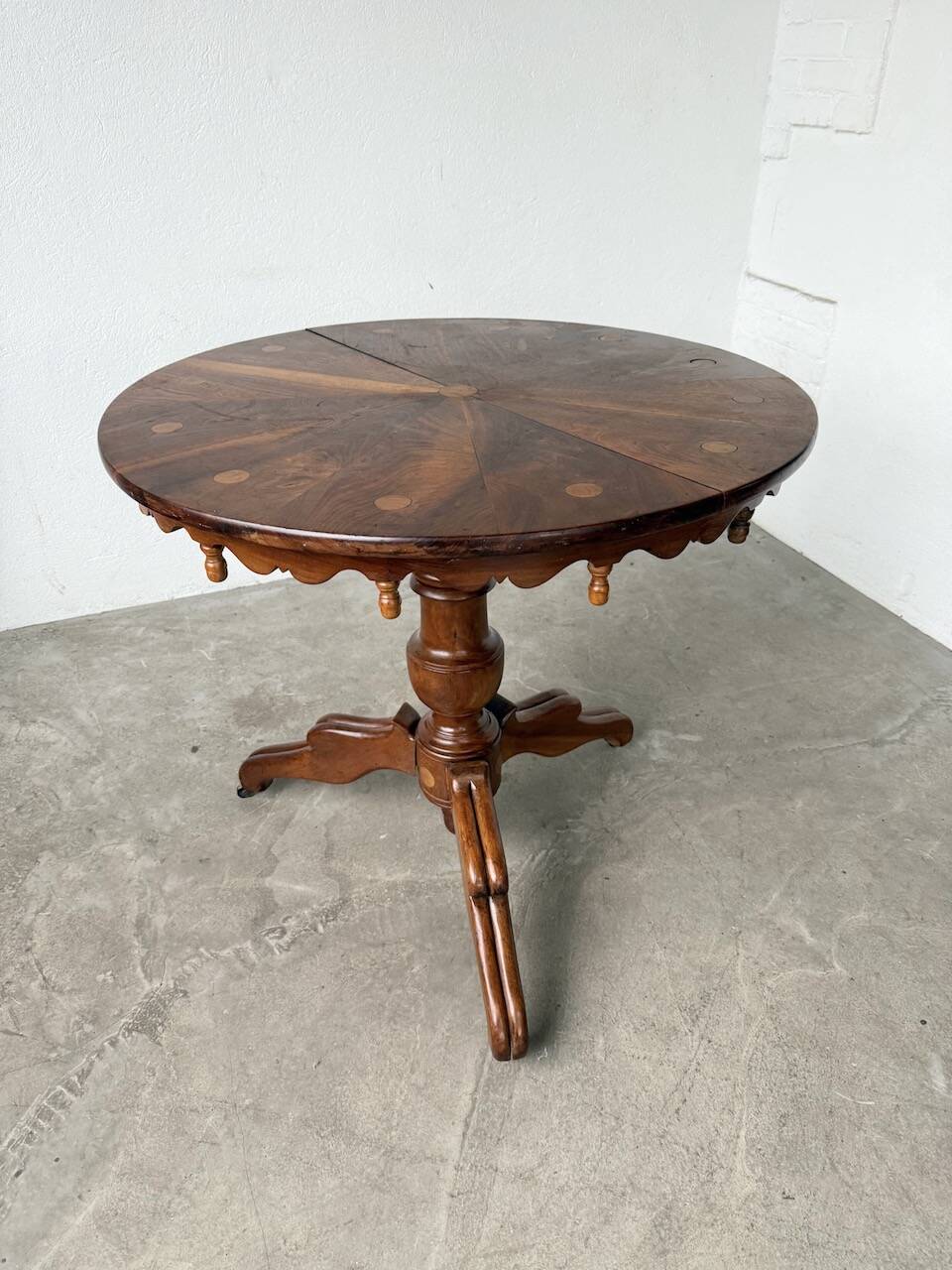 Biedermeier console or side table, 19th century.