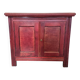 Buffet en bois et céramique, années 1960