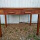 Oak farm table