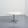 Round table by Charles and Ray Eames for Herman Miller, circa 1970.
