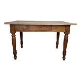 Table bistrot chêne massif