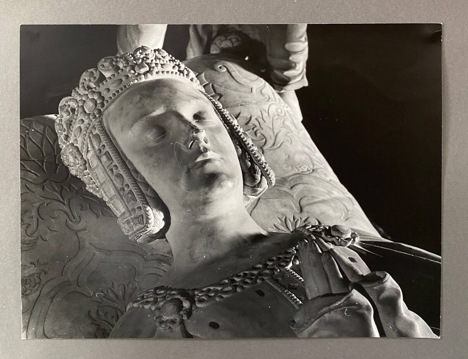 Silver photo portrait of Anne by B Bernard Darot 20th century