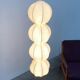 German cocoon pendant lamp from the mid-century by Friedel Wauer for Goldkant Leuchten, 1960s.