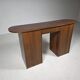 Artona cabinet/desk in walnut and burlwood, Maxalto, Italy, 1970s