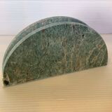 Green veined marble mail holder