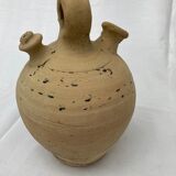 Old Provencal terracotta jug called "Gargoulette"