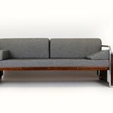 Restored Bauhaus Tubular Steel Sofa by Robert Slezak, 1930s