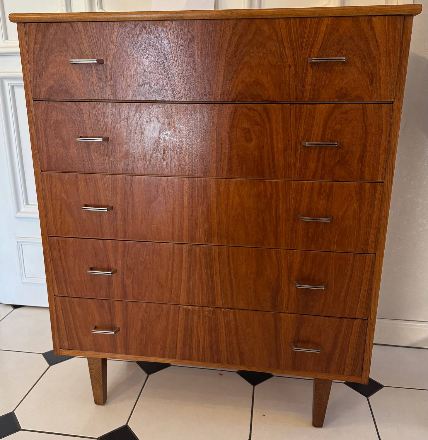 Vintage Scandinavian chiffonier