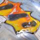 Fish service, Niderviller earthenware, vintage