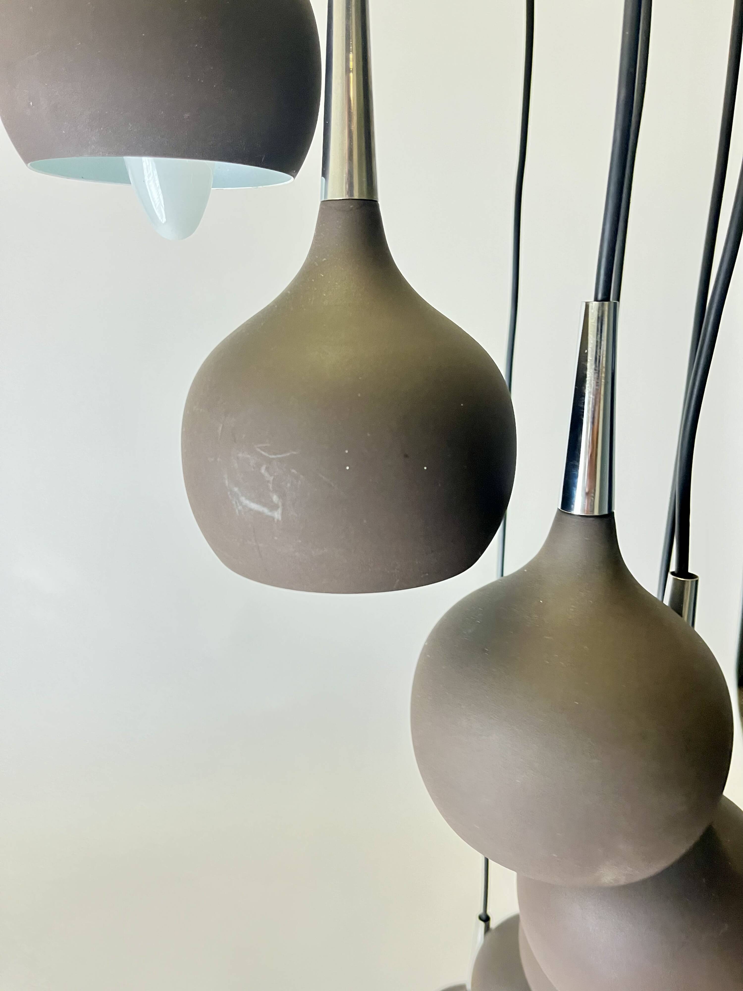 Vintage Hans-Agne Jakobsson Dome Pendant Light for AB Markaryd, 1970s Swe