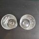 Set of 2 vintage French glasses from Luminarc, with stars