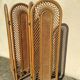 Salon rotin vintage et paravent
