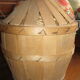Dame-jeanne habillée de bois et paille 5 litres