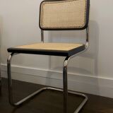Cesca B32 vintage chair by Marcel Breuer - black - Made in Italy