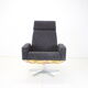 Mid-century adjustable relax armchair, 1970's.