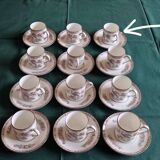 English porcelain coffee service by Wedgwood.