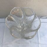 Vase ancien cristal de vannes décoration France vintage