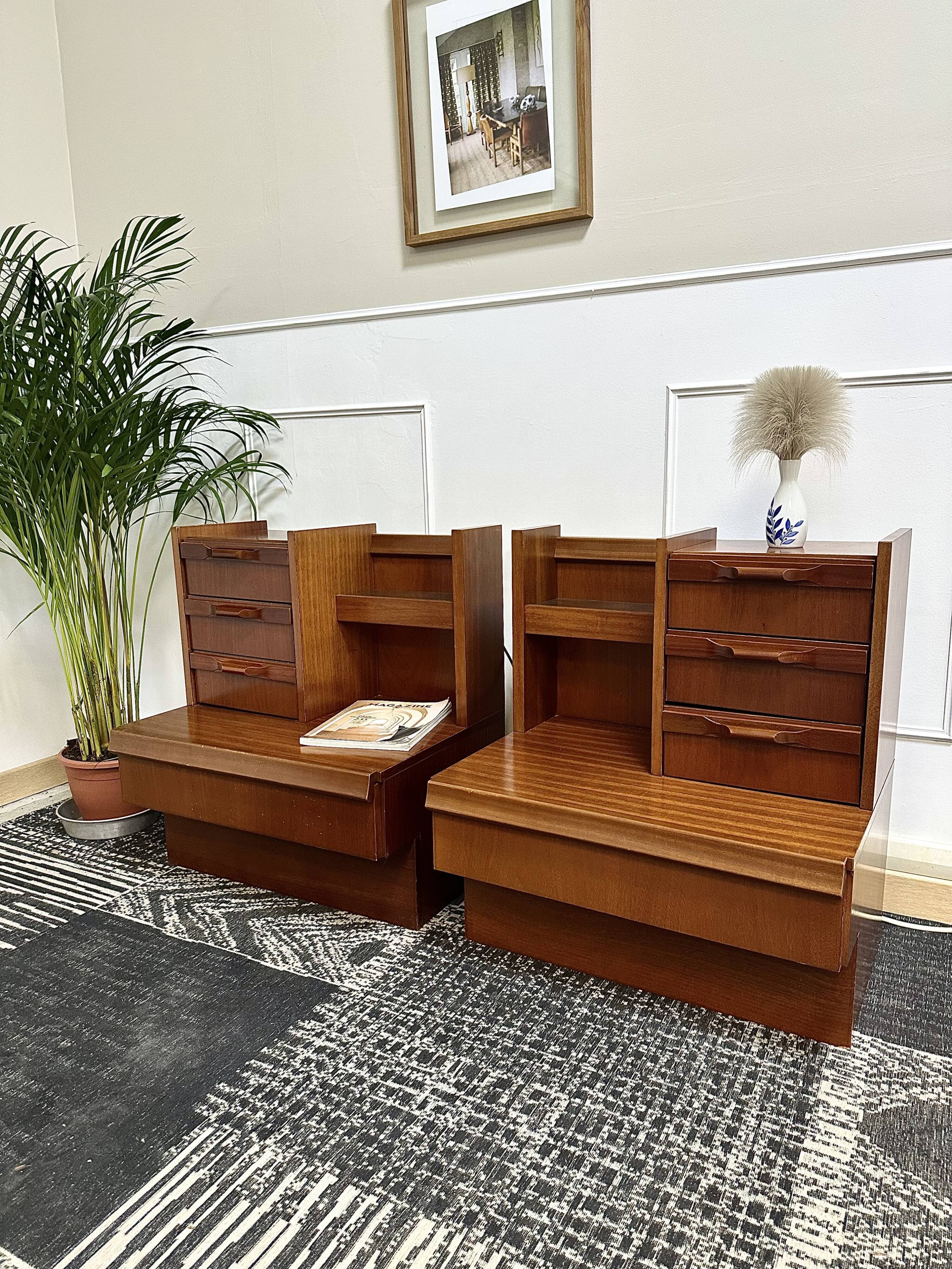 Scandinavian bedsides pair