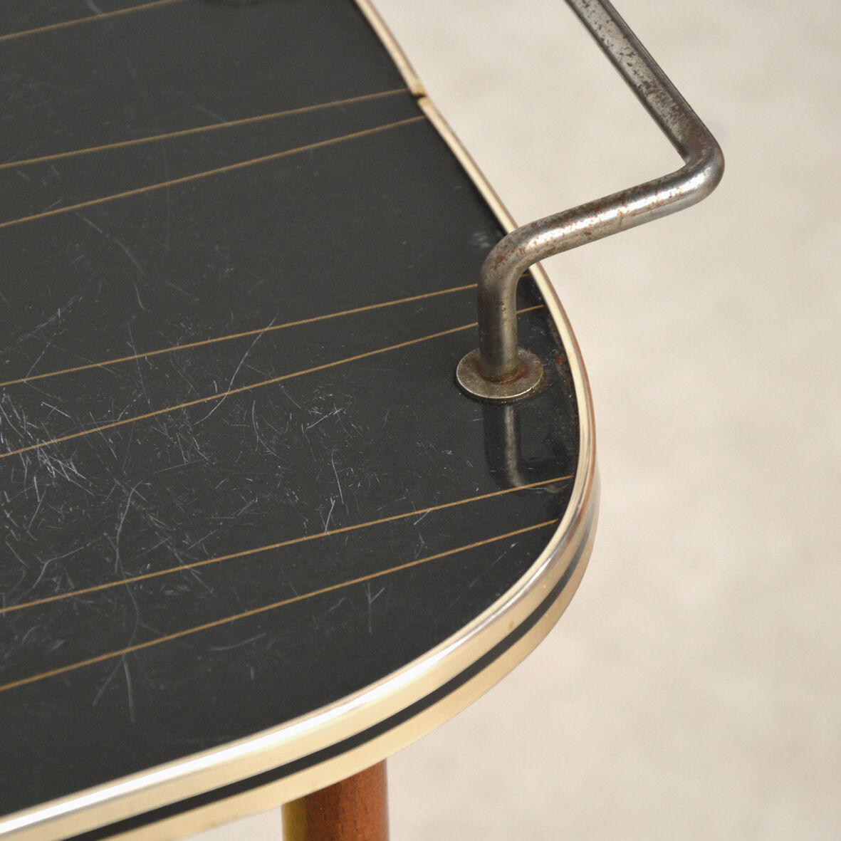 Yellow and black trolley, 1960