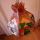 Tiffany-style stained glass pendant light
