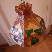 Tiffany-style stained glass pendant light