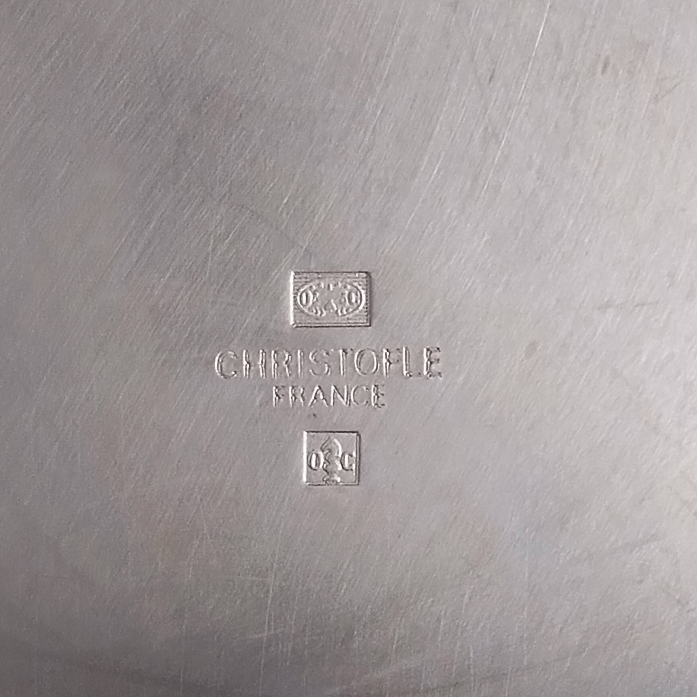 1950s Gorgeous Champagne or Ice Bucket by Christofle in Silver Plated. Made