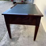 Empire style desk in solid mahogany, 19th century