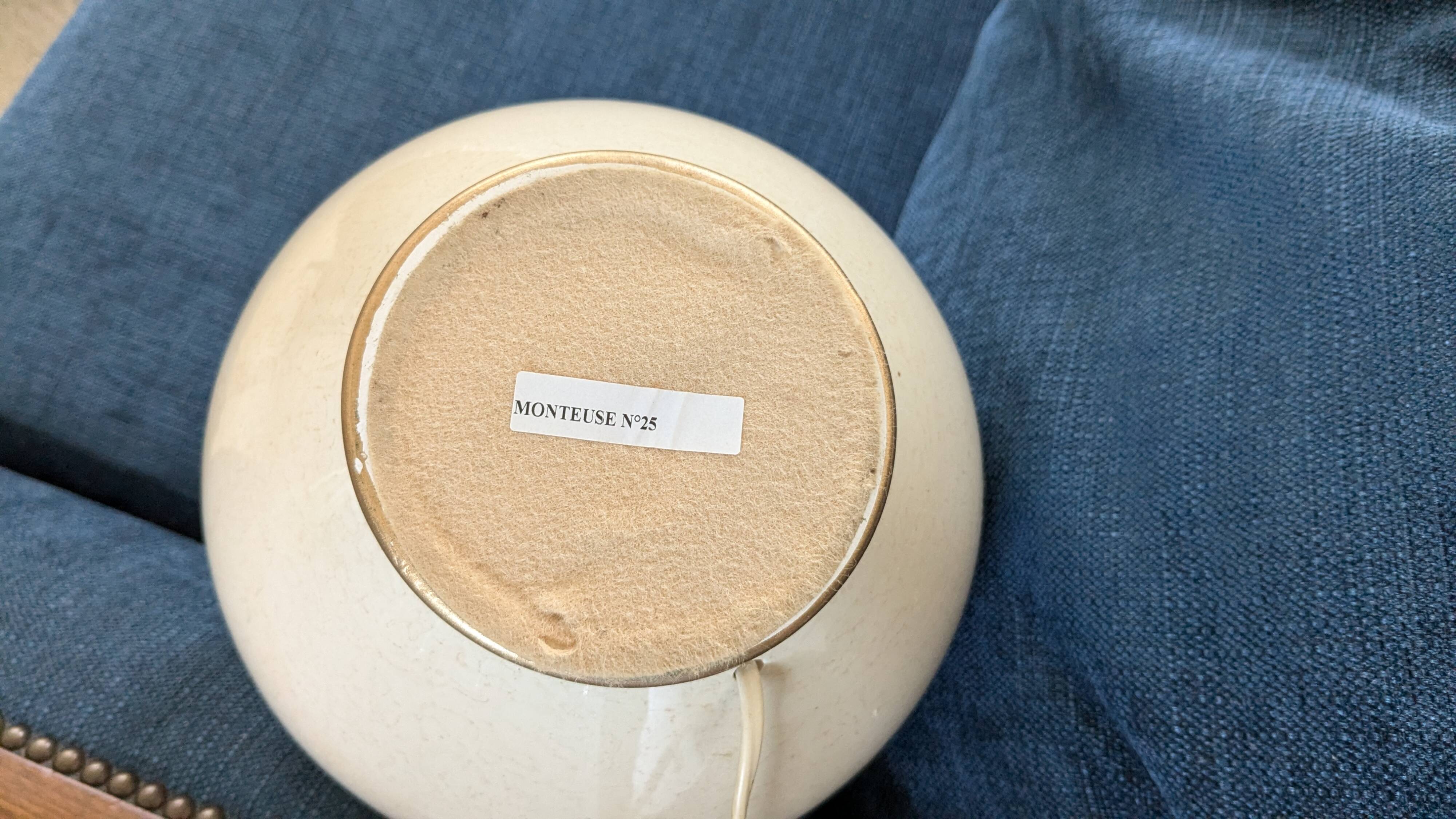 Monteuse N25 living room lamp by Robert de Schuytener 1970