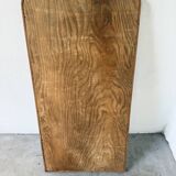 Miroir scandinave en teck massif 1970