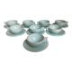8 old Art Deco style mint cups
