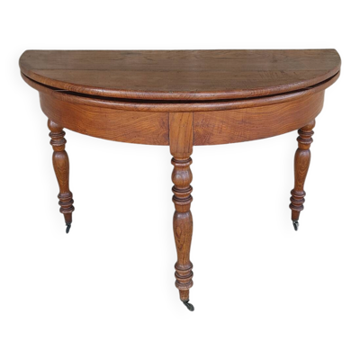 Console table demi-lune
