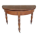 Demi-lune console table