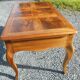 large double-sided walnut desk 3 drawers 2 pulls