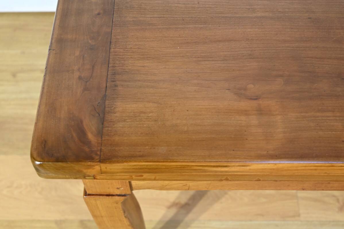 Regional Cherry Wood Table, Louis XV style – Mid-19th century